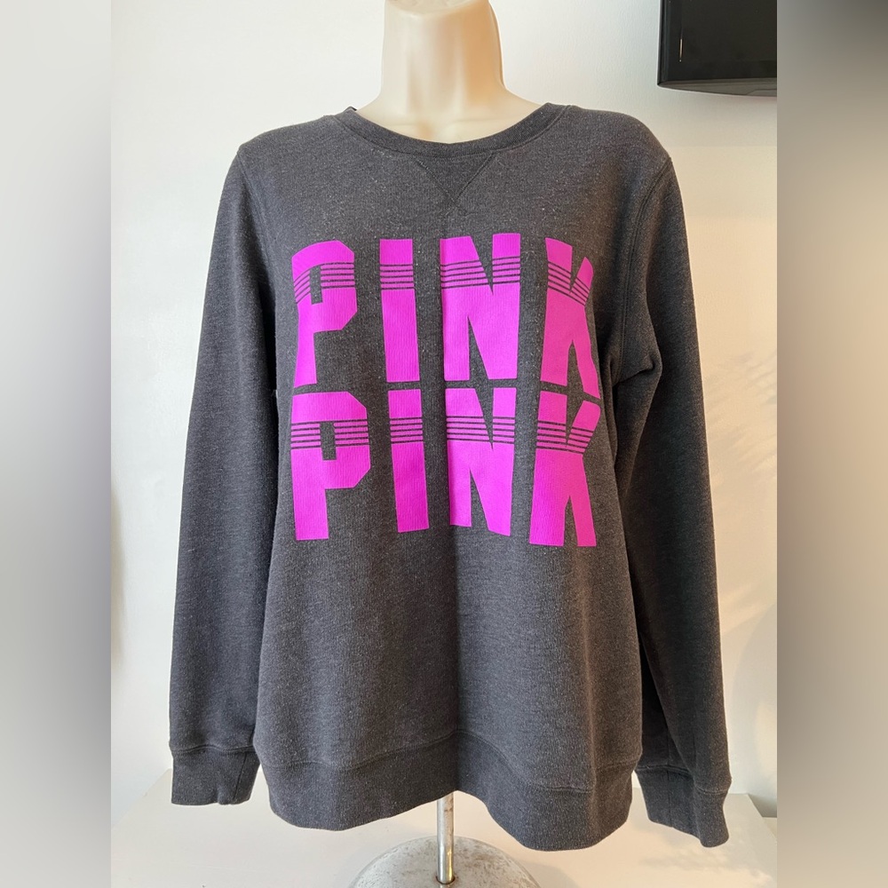 PINK Victoria's Secret Charcoal Sweatshirt